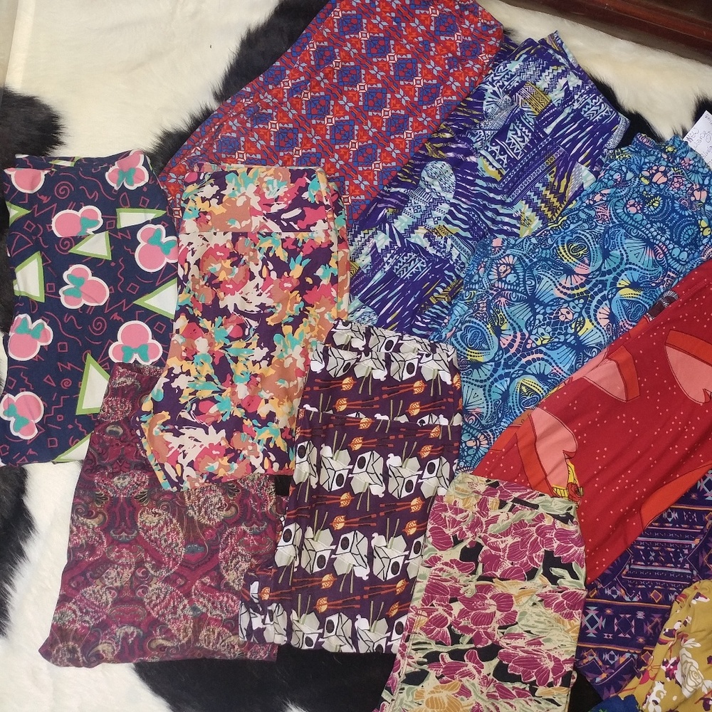 (6)Lularoe|minnie·takeout·valentine·roses·unicorn - Picture 4 of 8